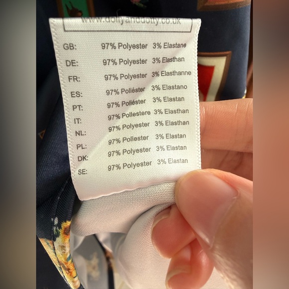 NWOT Dog Portrait Dress-Size 12 - Picture 5 of 6